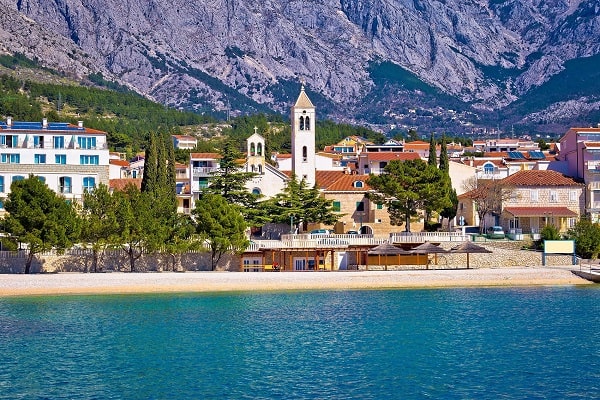 Goedkope appartementen Baška Voda