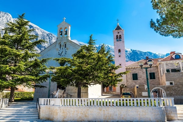 Privé accommodatie Baška Voda