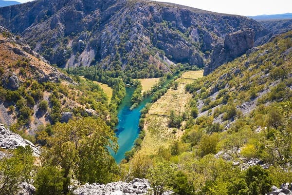 Zrmanja-kloof, Kroatië