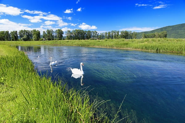 rivier Gacka, Kroatië