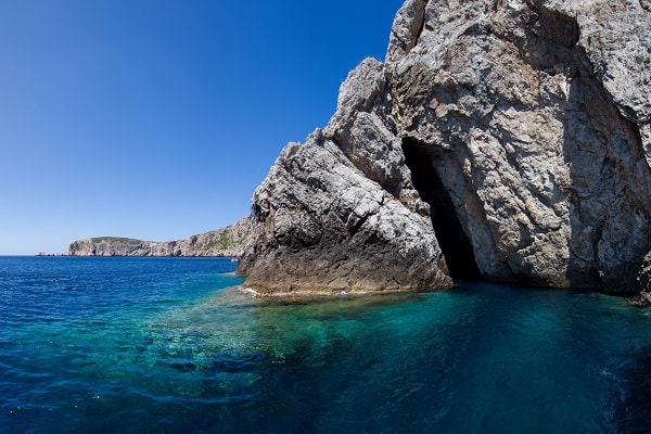 Blauwe grot - Biševo, Kroatië