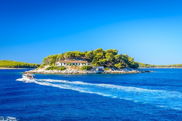 Paklinski-eilanden - Hvar, Kroatië