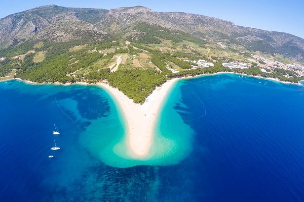 Zlatni rat – Bol, Brač, Kroatië