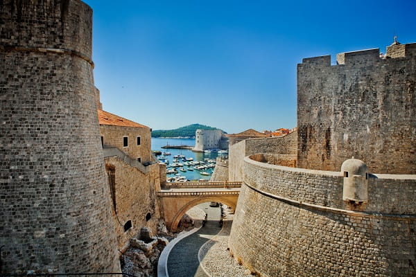 Dubrovnik stadsmuren, Kroatië