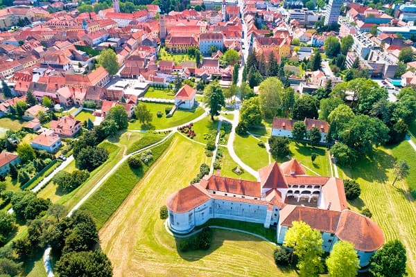 Oude stad Varaždin, Kroatië