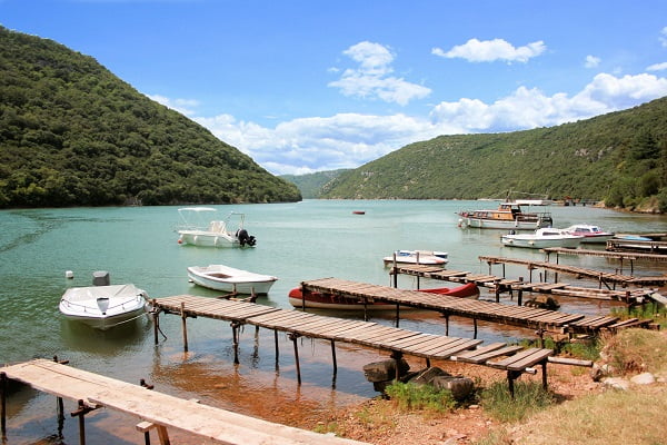 baai van Lim, Kroatië